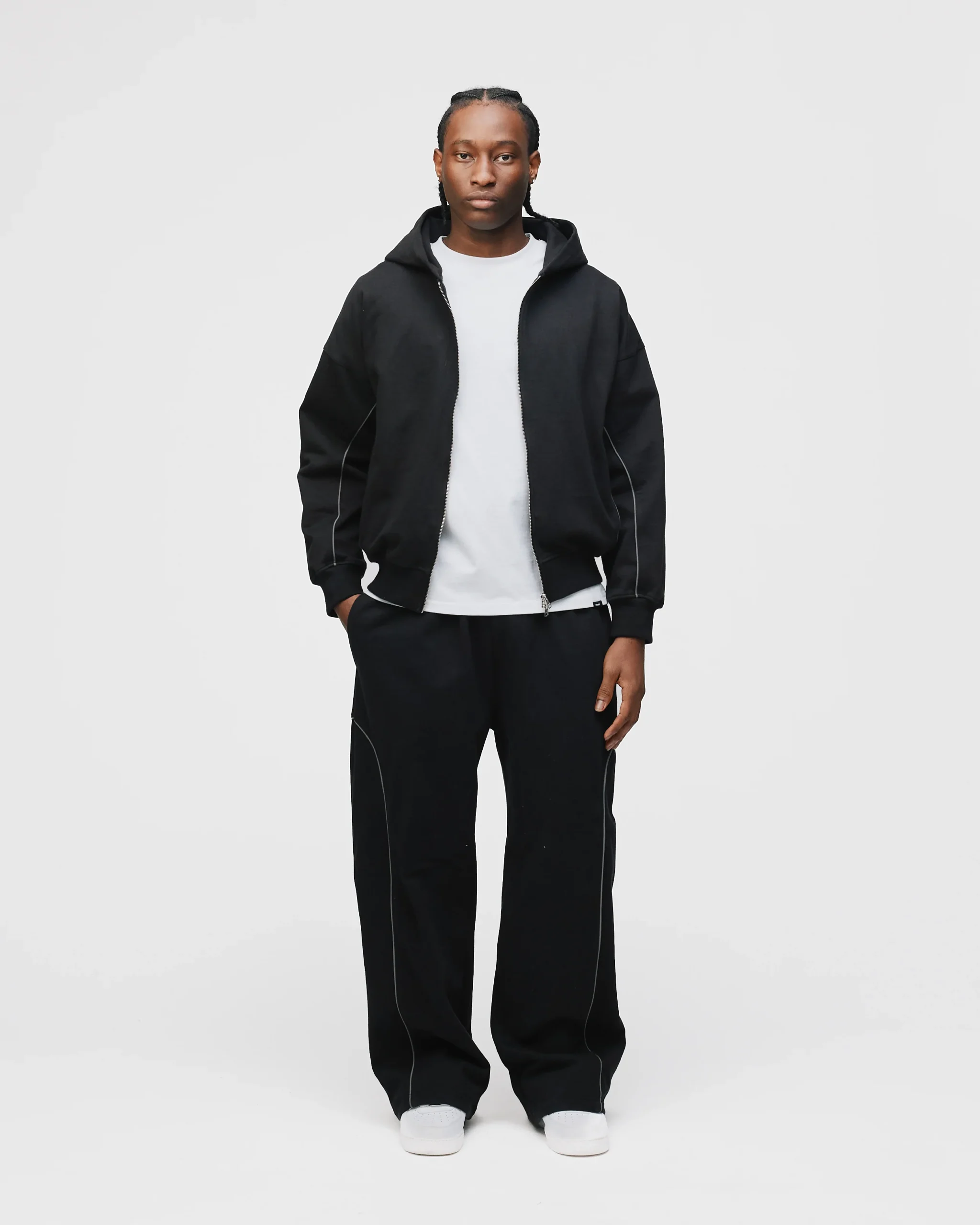 Arc Baggy Sweatpants - Black