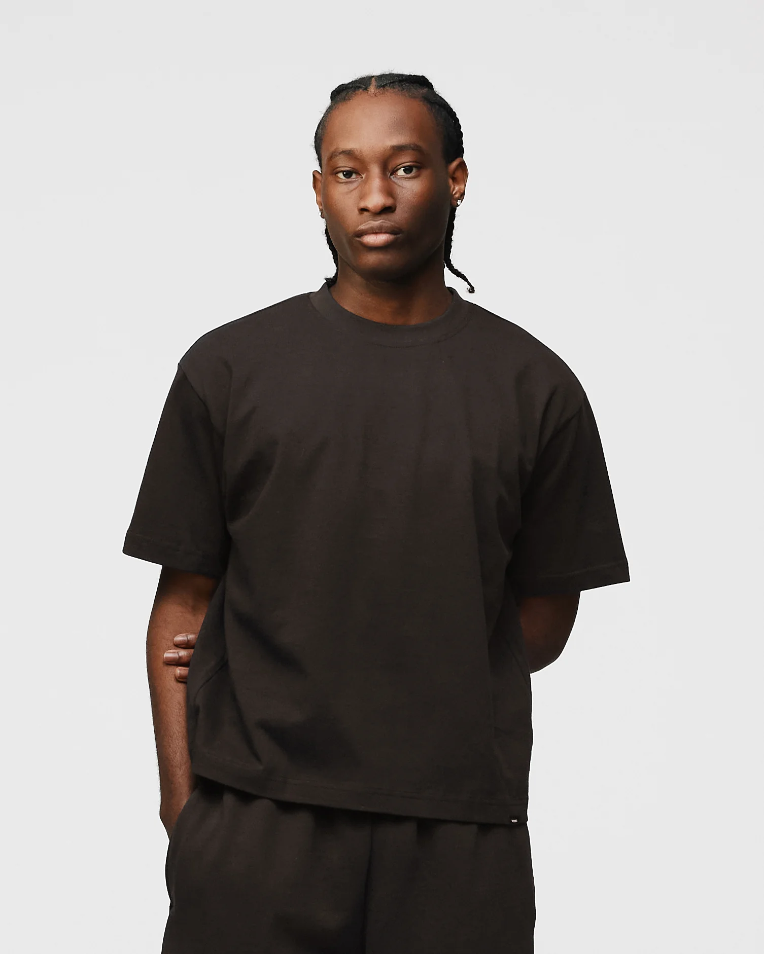 Cropped T-Shirt - Espresso