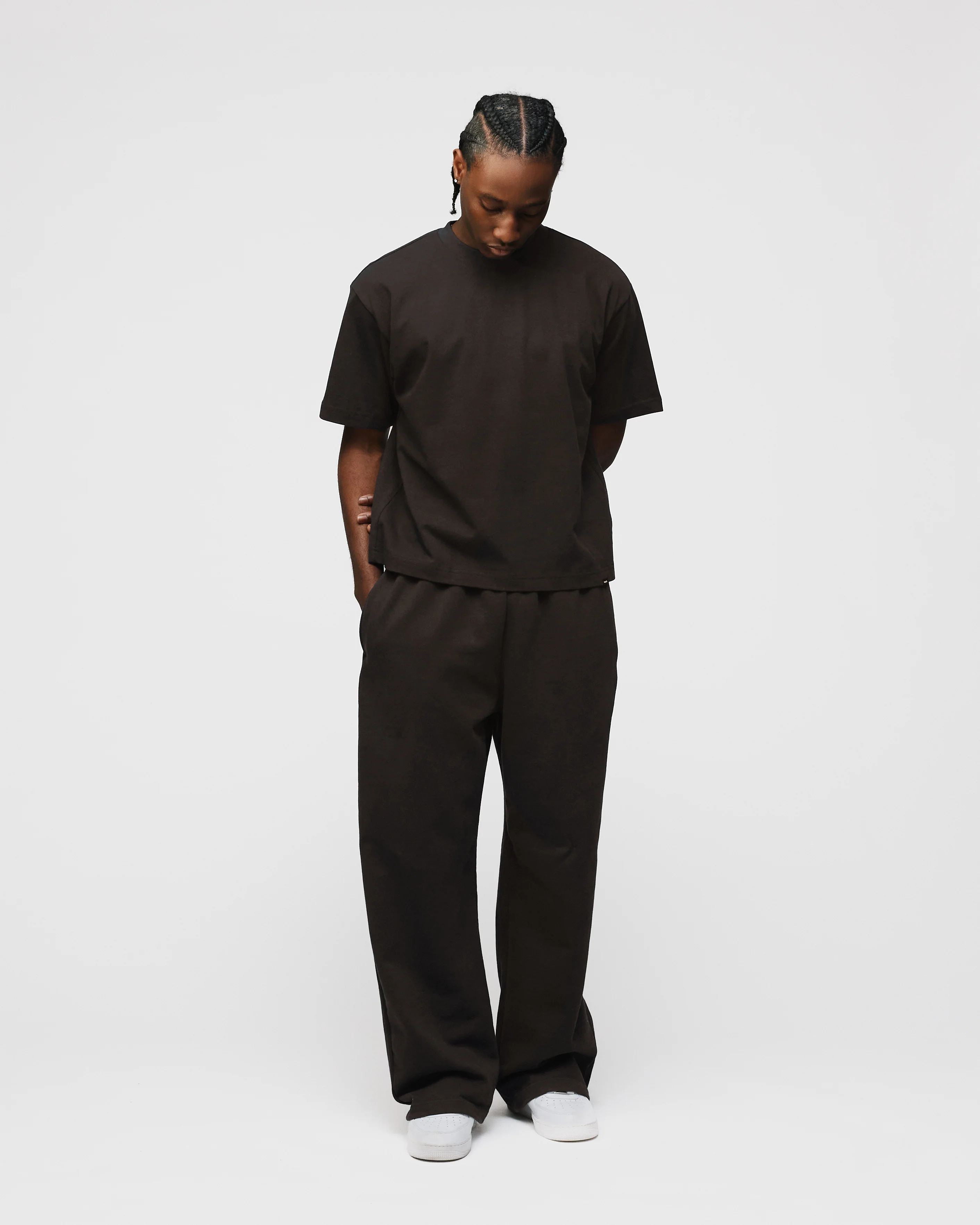 Cropped T-Shirt - Espresso
