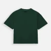 Cropped T-Shirt - Forest Green