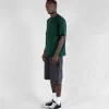 Cropped T-Shirt - Forest Green