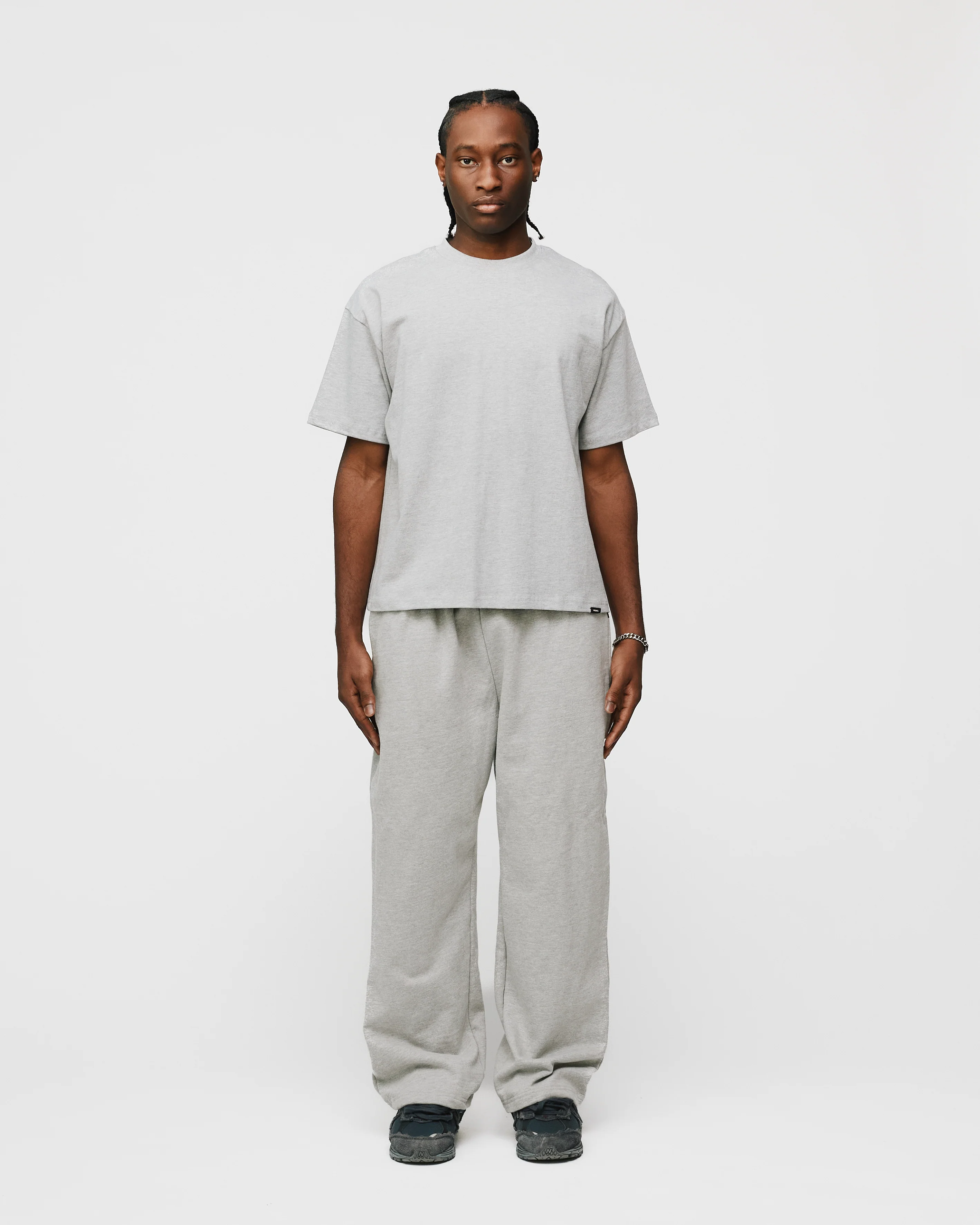 Cropped T-Shirt - Grey