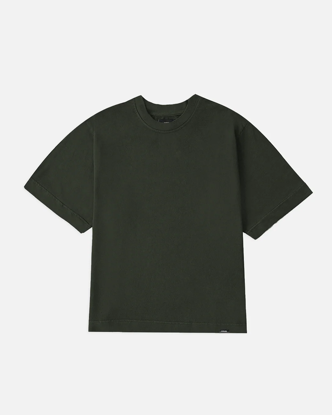 1038-cropped-t-shirt-olive-1.webp Cropped T-Shirt - Olive