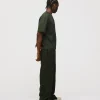 Cropped T-Shirt - Olive