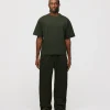 Cropped T-Shirt - Olive