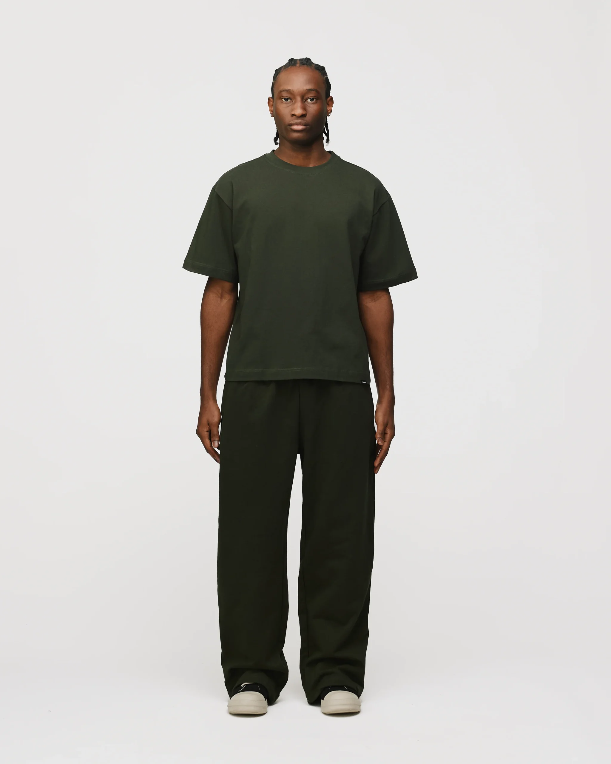 Cropped T-Shirt - Olive