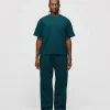 Cropped T-Shirt - Teal