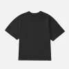Cropped T-Shirt - Vintage Black