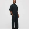 Cropped T-Shirt - Vintage Black