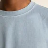 Cropped T-Shirt - Vintage Blue