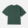 Cropped T-Shirt - Vintage Green