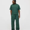 Cropped T-Shirt - Vintage Green