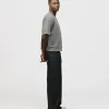 Cropped T-Shirt - Vintage Grey