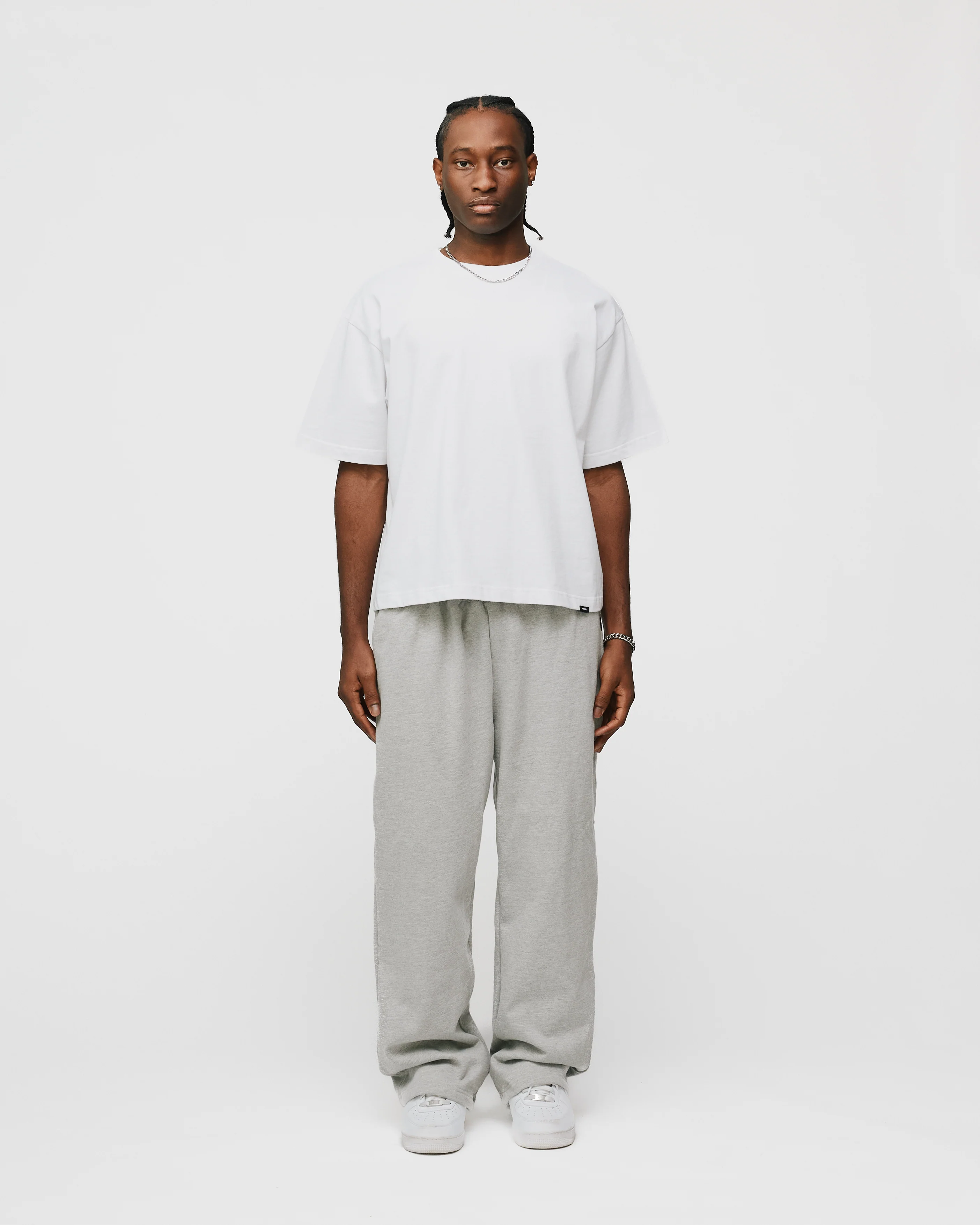 Cropped T-Shirt - White
