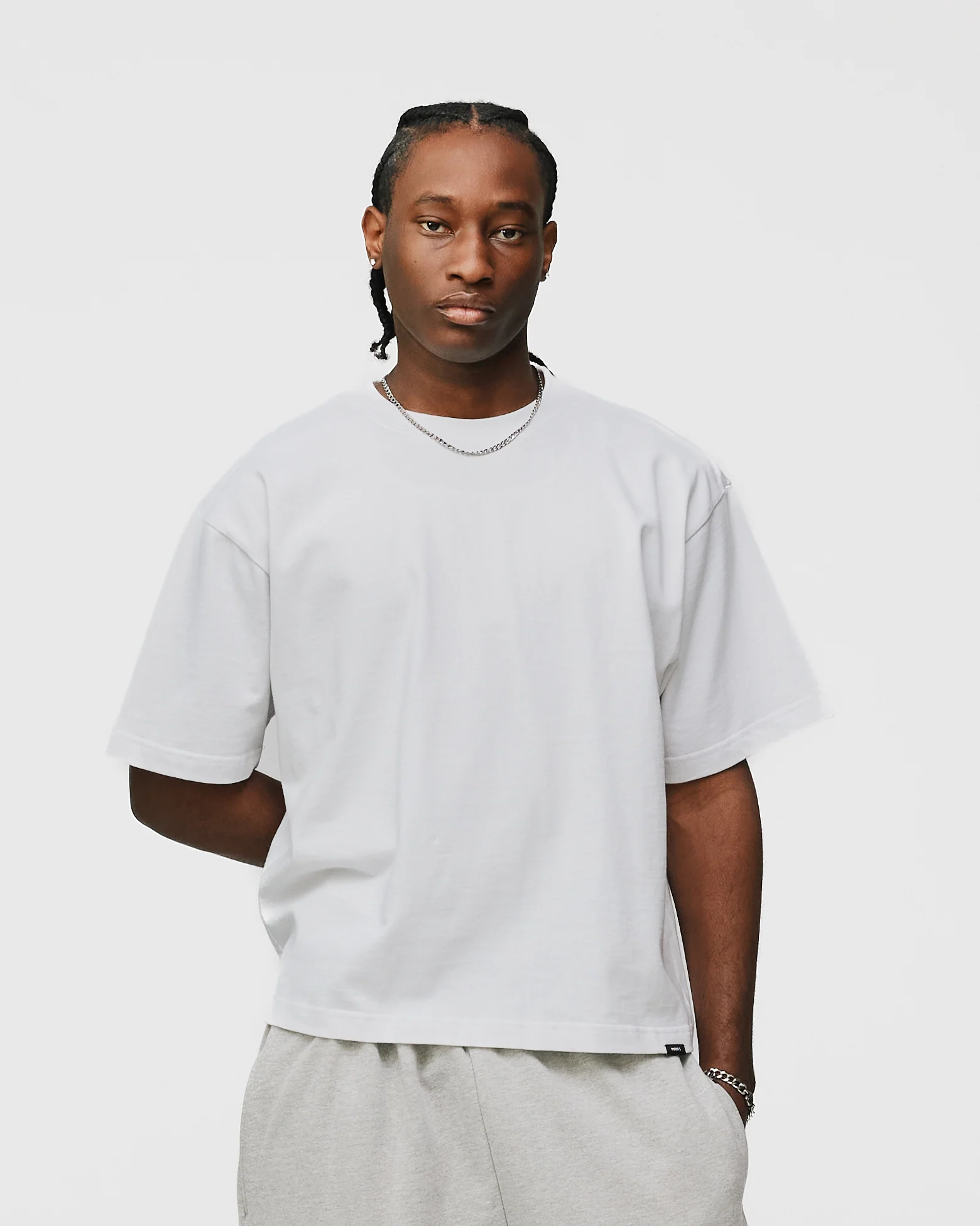 Cropped T-Shirt - White