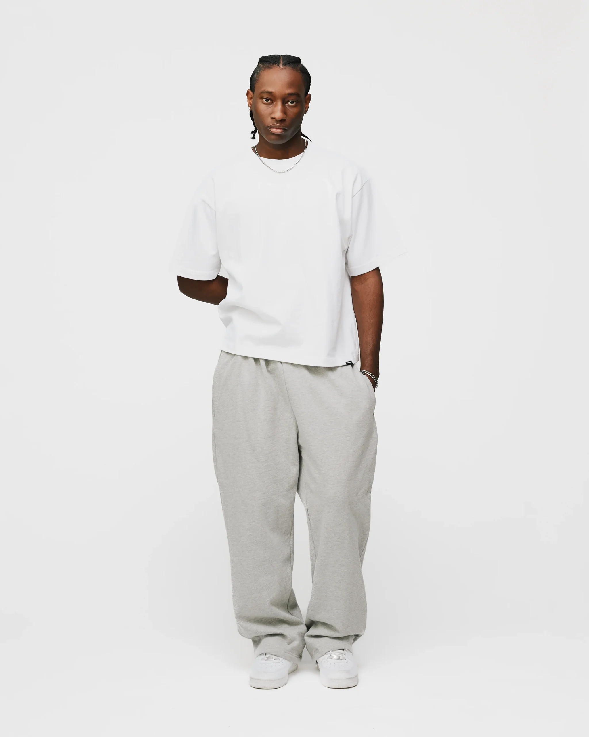 Cropped T-Shirt - White