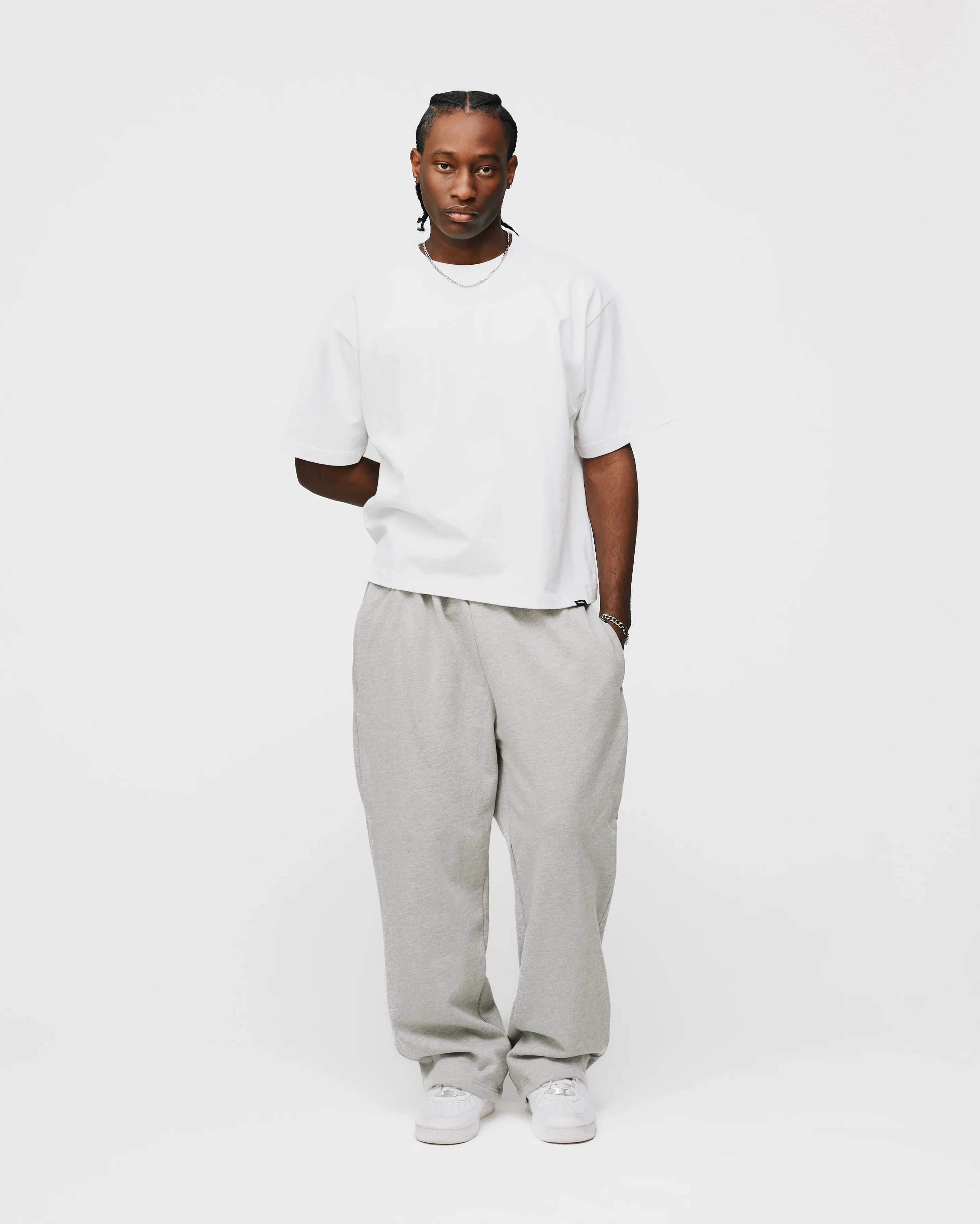 Cropped T-Shirt - White