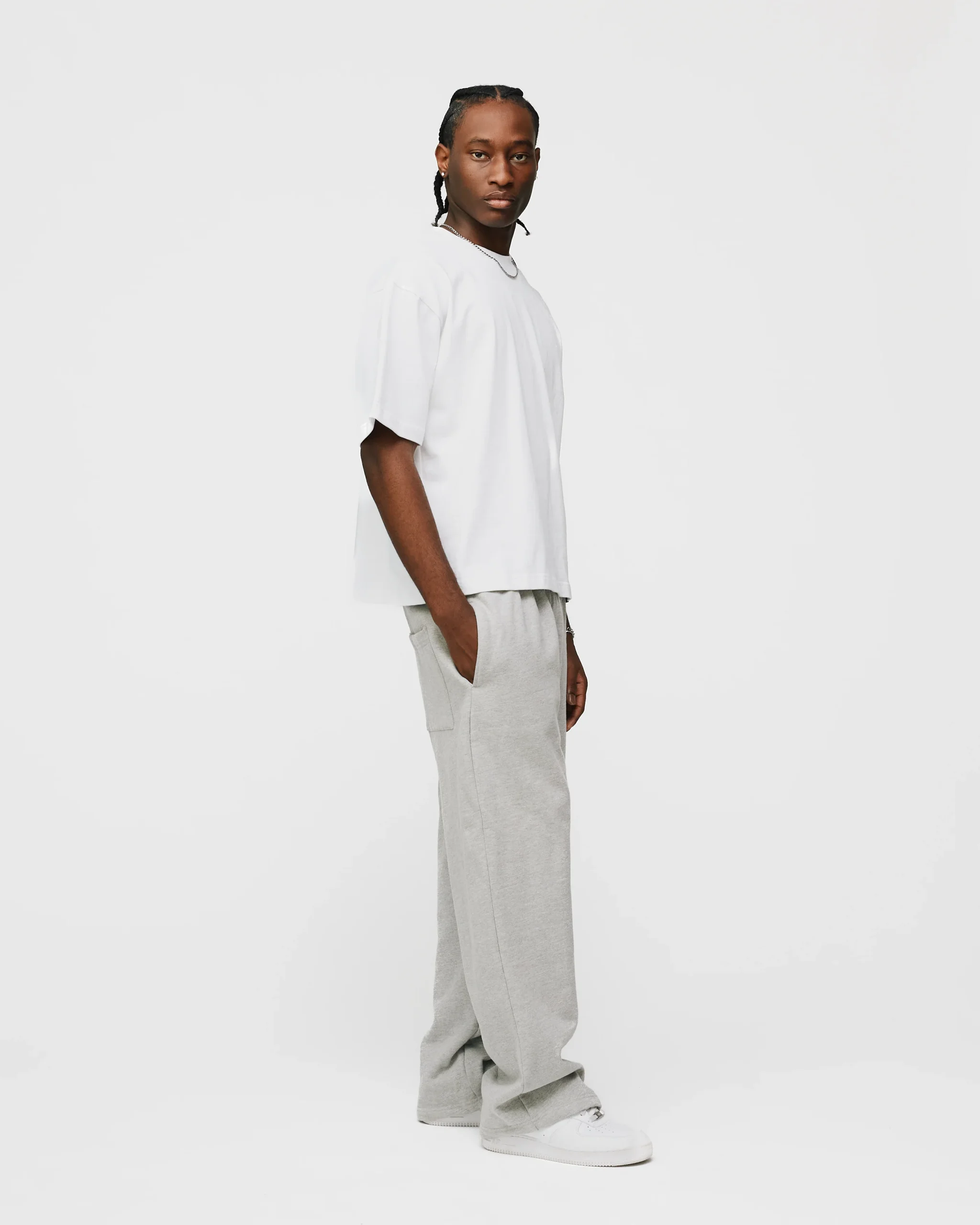 Cropped T-Shirt - White