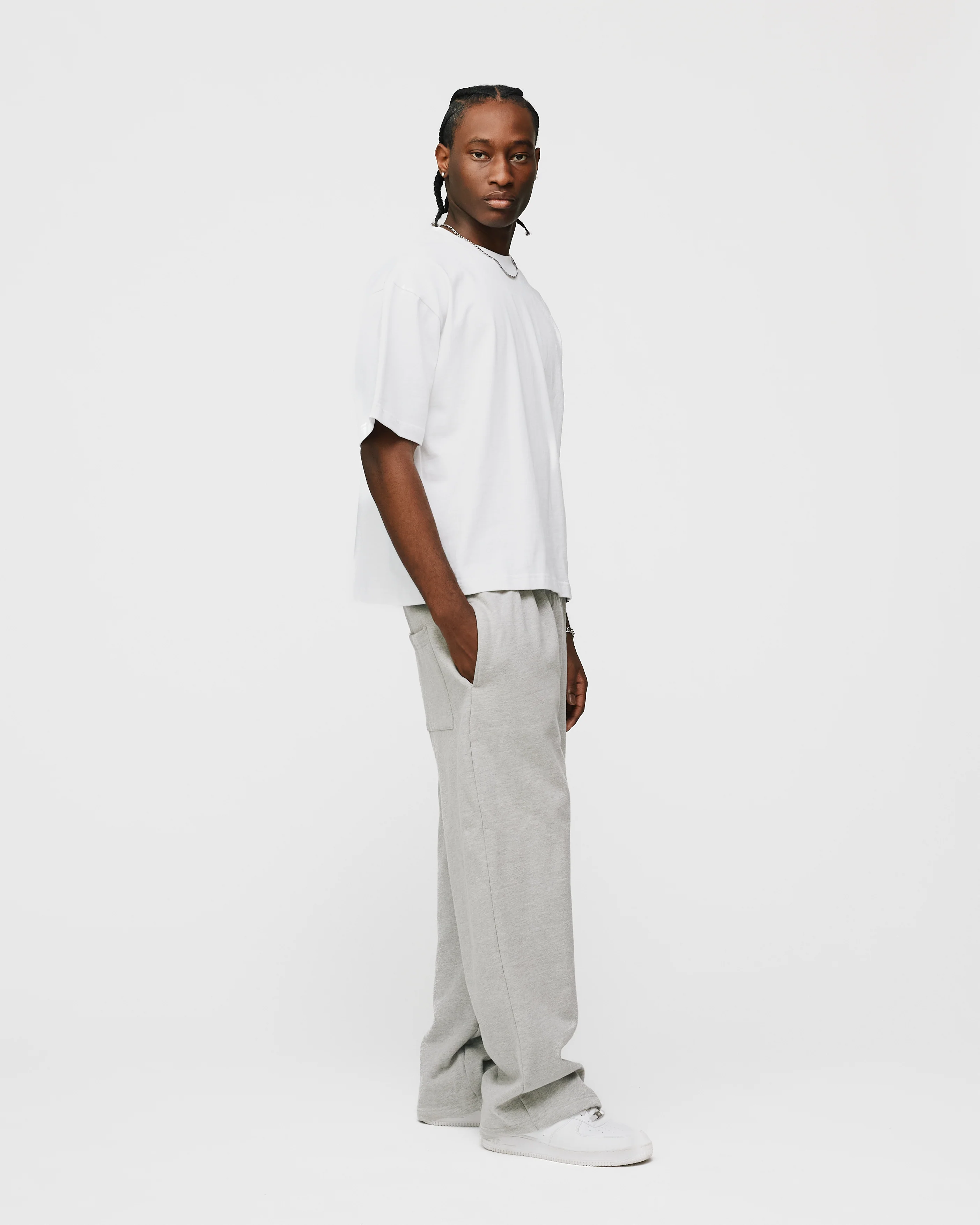 Cropped T-Shirt - White