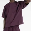 Cropped T-Shirt - Wine