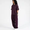 Cropped T-Shirt - Wine