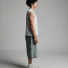 Cropped Tank Top - White