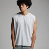 Cropped Tank Top - White
