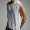 Cropped Tank Top - White