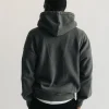 1158-diagonal-weave-hoodie-vintage-grey-3.webp Diagonal Weave Hoodie - Vintage Grey