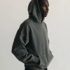 1158-diagonal-weave-hoodie-vintage-grey-6.webp Diagonal Weave Hoodie - Vintage Grey