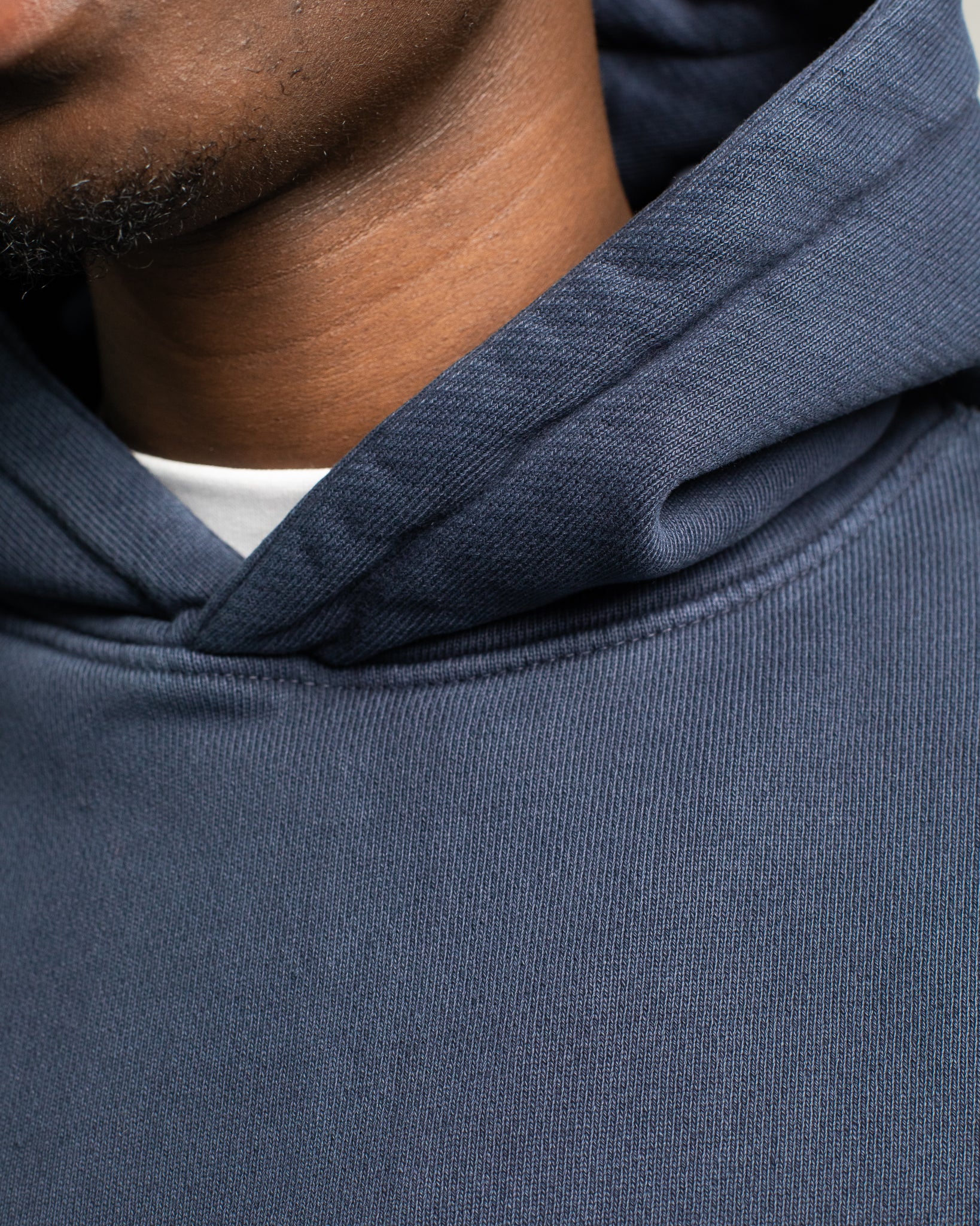 1164-diagonal-weave-hoodie-vintage-navy-3.jpg Diagonal Weave Hoodie - Vintage Navy