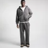 Dice Zip Hoodie - Vintage Grey