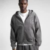 Dice Zip Hoodie - Vintage Grey