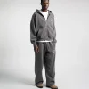 Dice Zip Hoodie - Vintage Grey