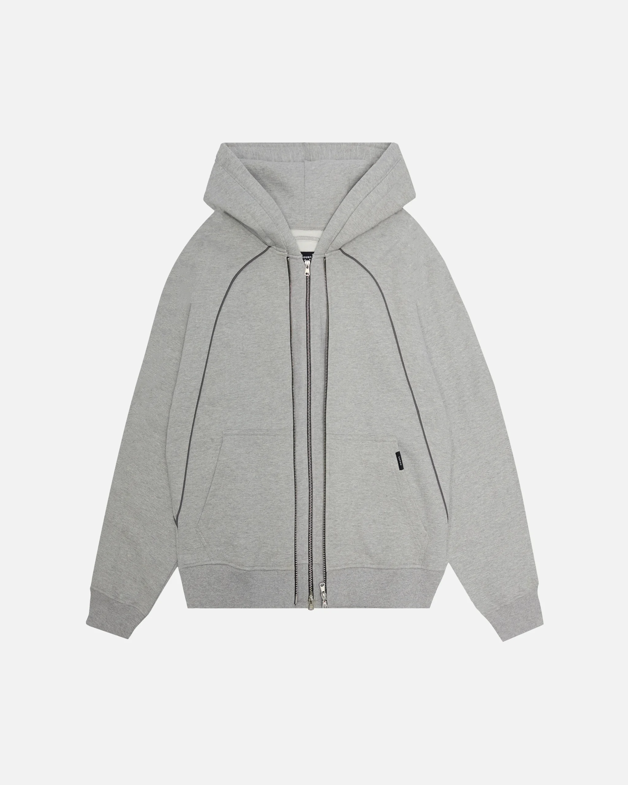 1182-double-layer-zip-hoodie-grey-1.webp Double Layer Zip Hoodie - Grey