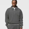 1194-drop-shoulder-1-4-zip-charcoal-3.webp Drop Shoulder 1/4 Zip - Charcoal