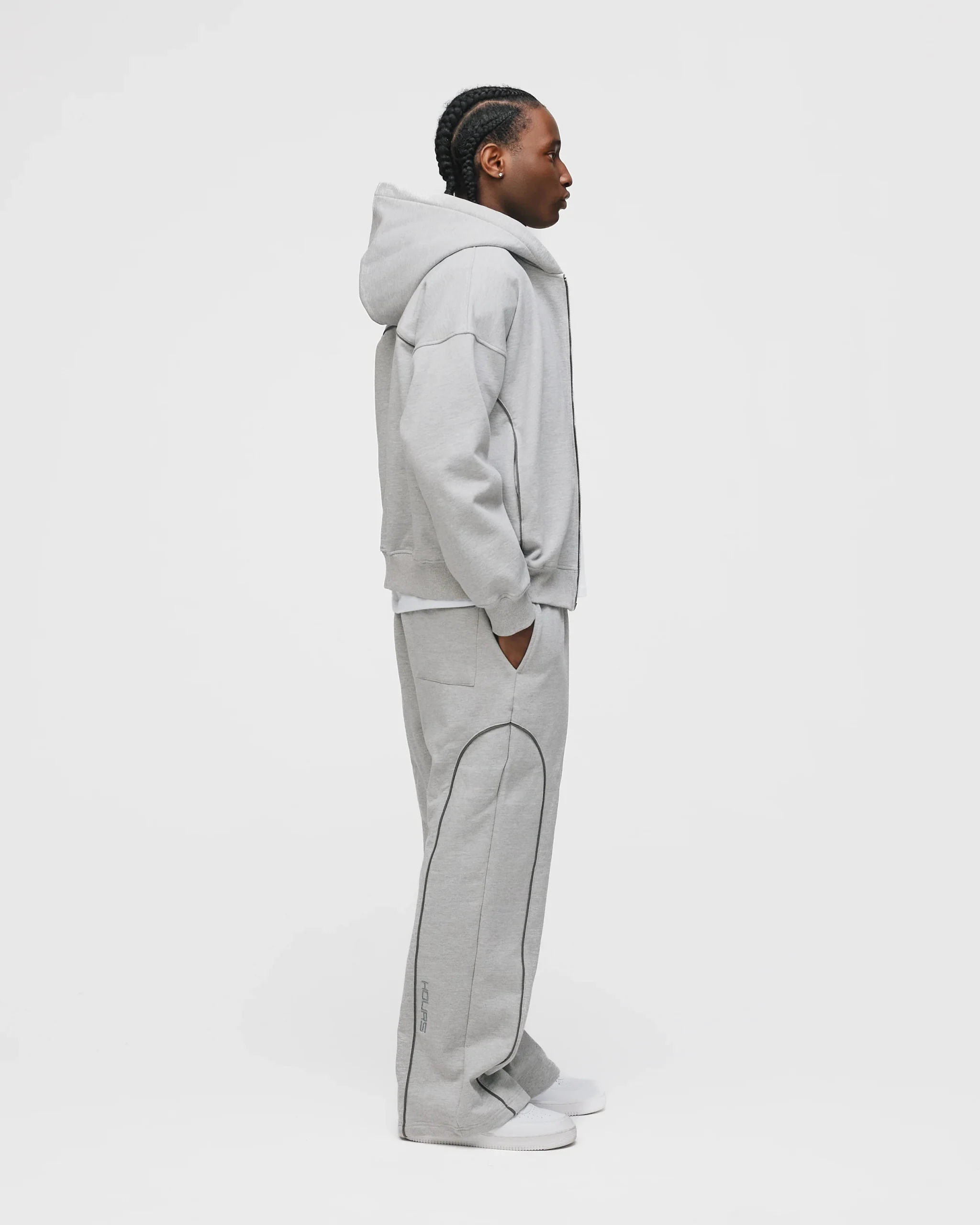 Arc Baggy Sweatpants - Grey