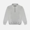 1207-dir-5dbc98dcc983-s-variation-1.webp Drop Shoulder 1/4 Zip - Grey