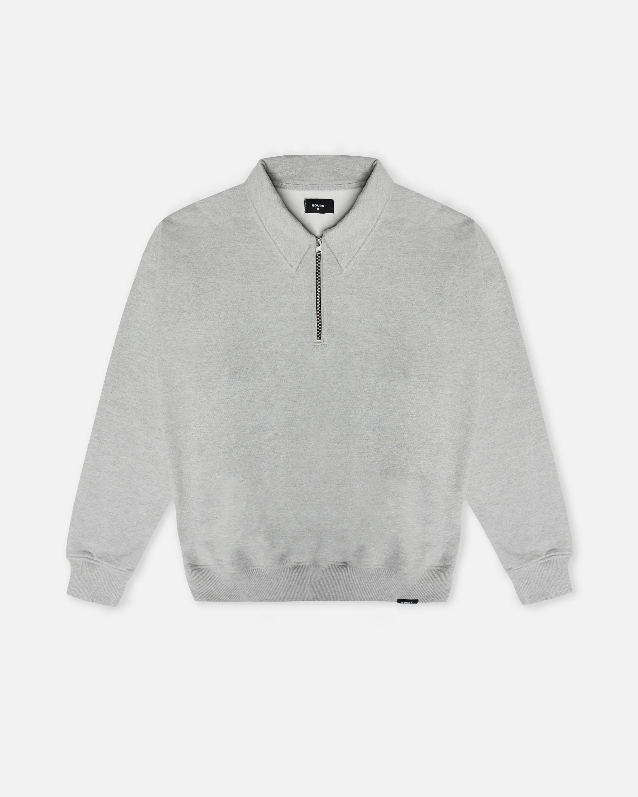 1207-dir-5dbc98dcc983-s-variation-1.webp Drop Shoulder 1/4 Zip - Grey