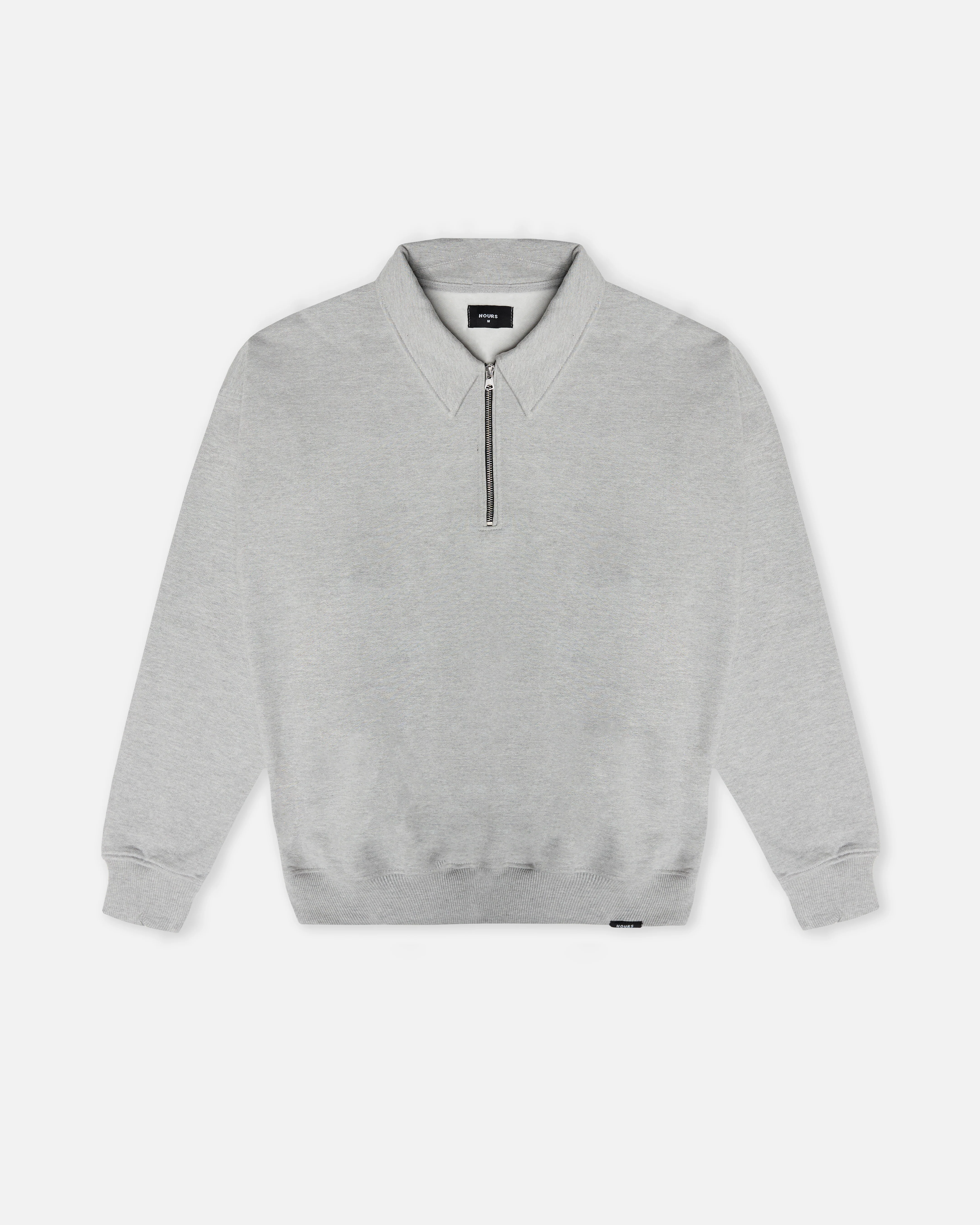 1207-dir-5dbc98dcc983-s-variation-1.webp Drop Shoulder 1/4 Zip - Grey