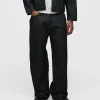 Baggy Raw Denim - Black