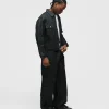 Baggy Raw Denim - Black