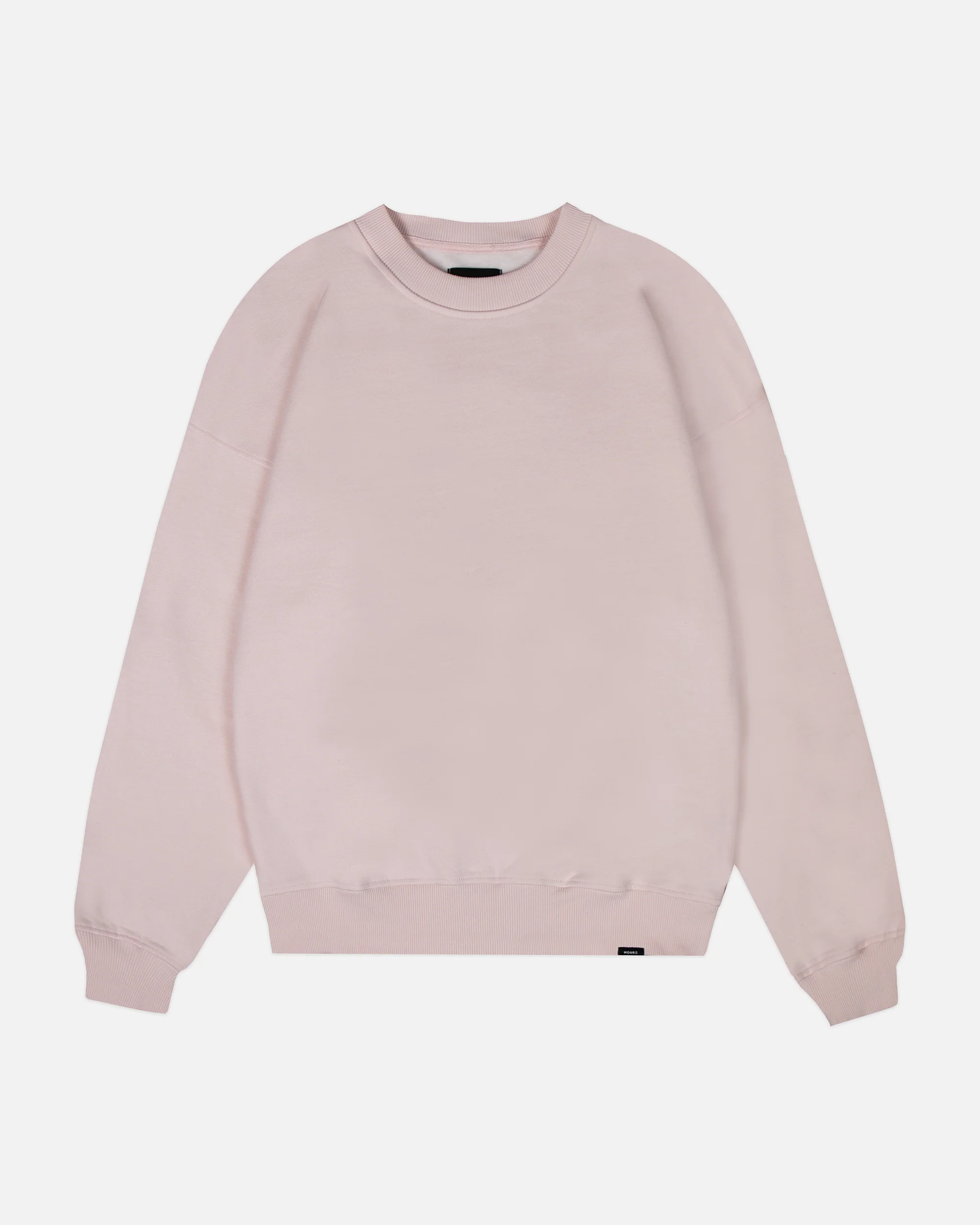 Drop Shoulder Crewneck - Blush