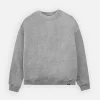 Drop Shoulder Crewneck - Grey