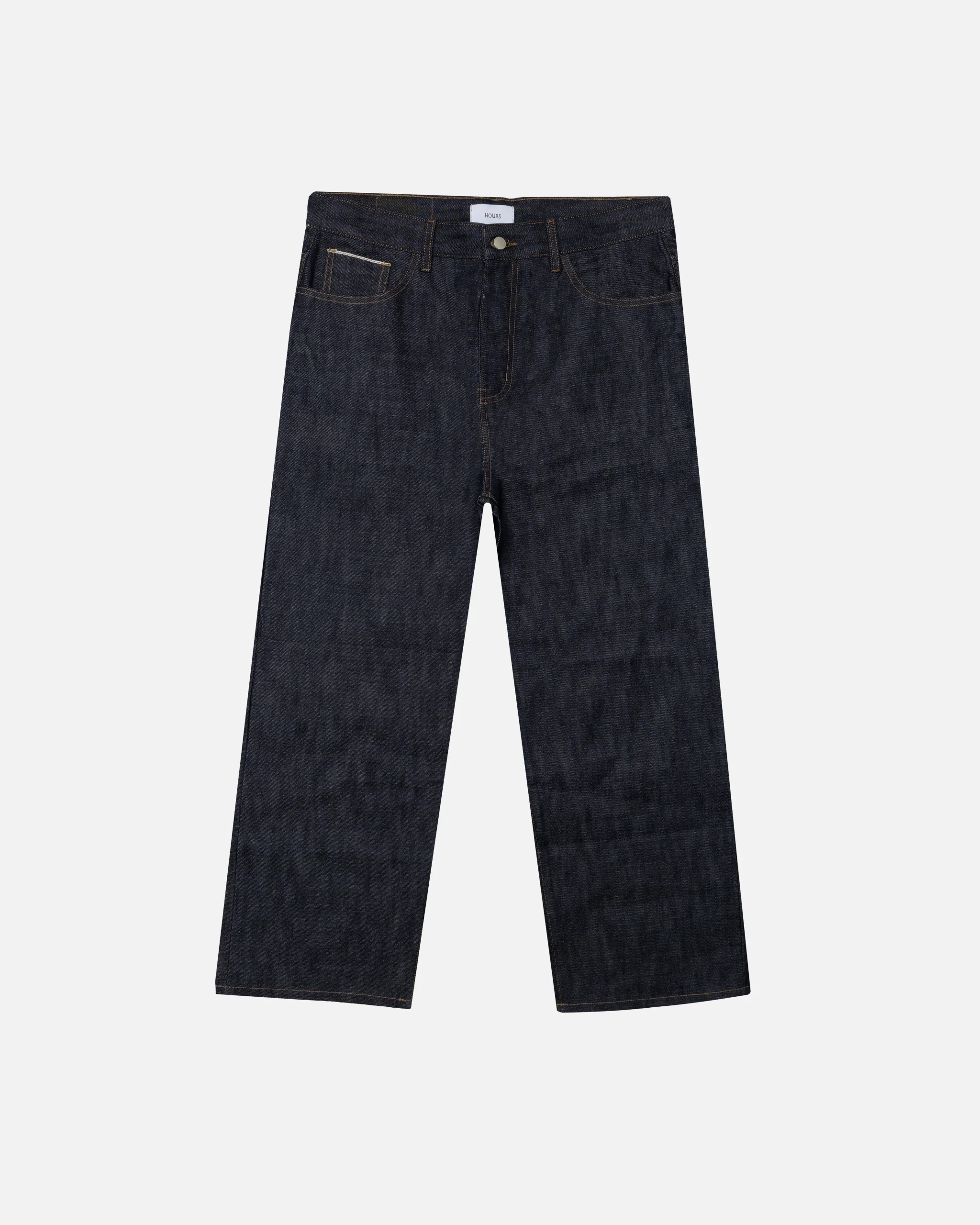 Baggy Raw Denim - Indigo
