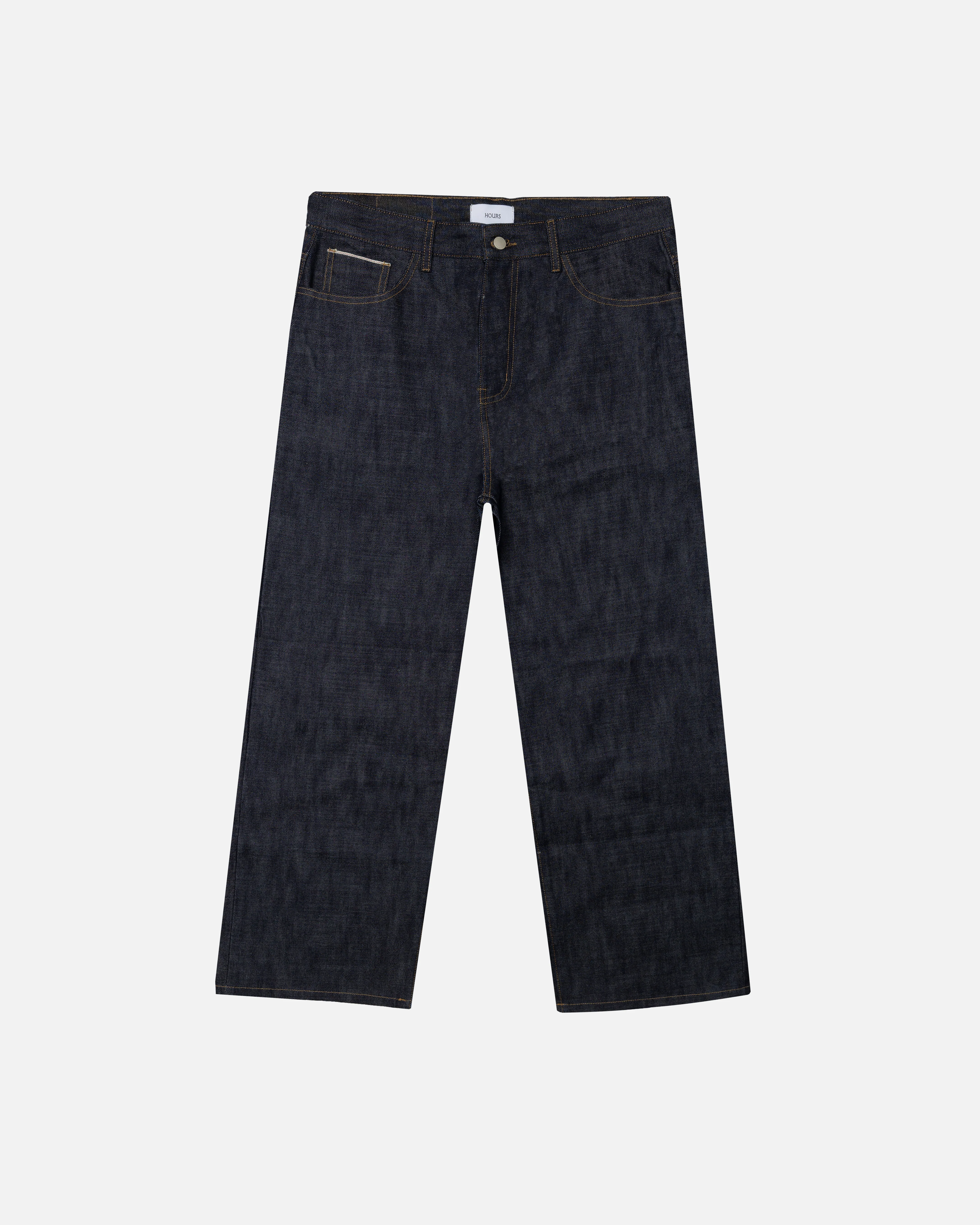 Baggy Raw Denim - Indigo