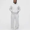 Drop Shoulder Hoodie - Ash