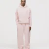Drop Shoulder Hoodie - Blush