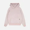 Drop Shoulder Hoodie - Blush