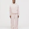 Drop Shoulder Hoodie - Blush